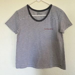 Roxy women's knit boxy T-shirt. Size M.